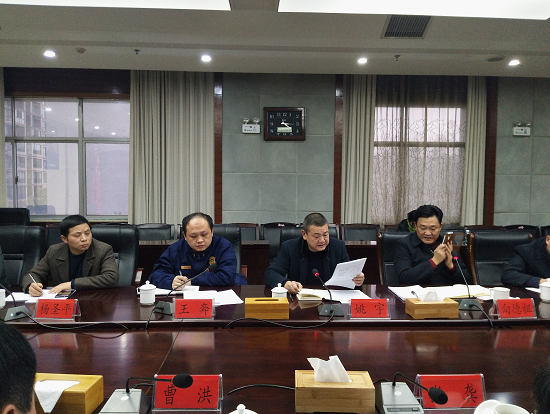 怀化市应急管理局党组书记姚宇同志带队检查洪江市安全生产工作