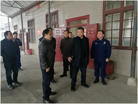 怀化市应急管理局党组书记姚宇同志带队检查洪江市安全生产工作